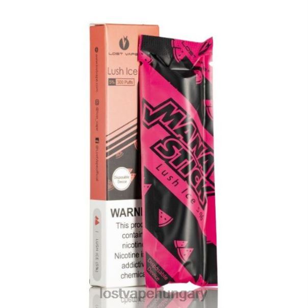 Lost Vape Mana bot eldobható | 300 fújás | 1,2 ml buja jég 5% 42N4D521 - Lost Vape Contact Magyarország