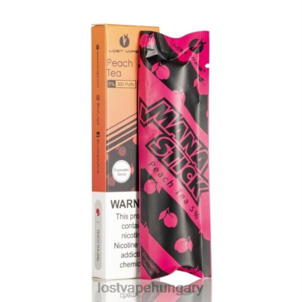 Lost Vape Mana bot eldobható | 300 fújás | 1,2 ml őszibarack tea 5% 42N4D525 - Lost Vape Disposable