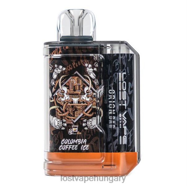 Lost Vape Orion bár eldobható | 7500 puff | 18 ml | 50 mg Columbia kávé jég 42N4D87 - Lost Vape Magyarország