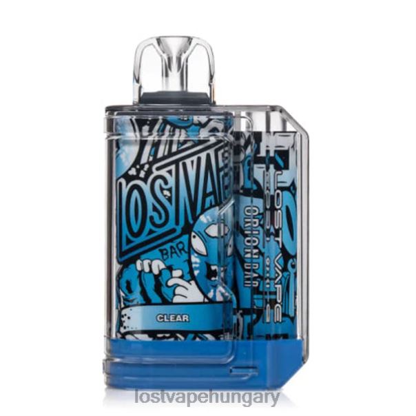 Lost Vape Orion bár eldobható | 7500 puff | 18 ml | 50 mg egyértelmű 42N4D94 - Lost Vape Review Magyarország