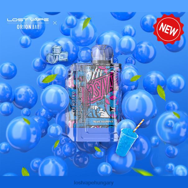 Lost Vape Orion bár eldobható | 7500 puff | 18 ml | 50 mg kék slurpee 42N4D88 - Lost Vape Budapest
