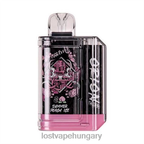 Lost Vape Orion bár eldobható | 7500 puff | 18 ml | 50 mg nyári barack jég 42N4D67 - Lost Vape Magyarország