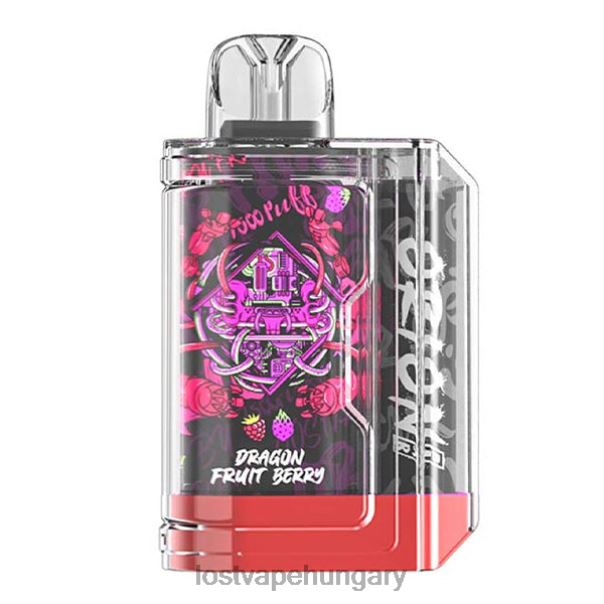 Lost Vape Orion bár eldobható | 7500 puff | 18 ml | 50 mg sárkány gyümölcs bogyó 42N4D64 - Lost Vape Review Magyarország