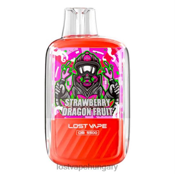 Lost Vape Orion ob5500 5500 puff 14ml 50mg eldobható eper sárkánygyümölcs 42N4D106 - Lost Vape Price