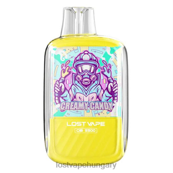 Lost Vape Orion ob5500 5500 puff 14ml 50mg eldobható krémes cukorka 42N4D100 - Lost Vape Customer Service