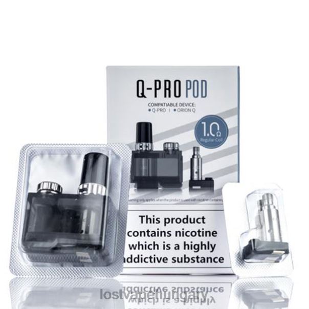 Lost Vape Orion q-pro podkészlet | 1 hüvely + 2 tekercs 1.ohm tekercsek 42N4D405 - Lost Vape Disposable