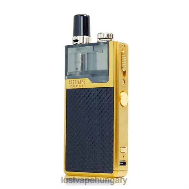 Lost Vape Quest orion q pod készülék teljes készlet arany/fekete szövésű 42N4D466 - Lost Vape Price