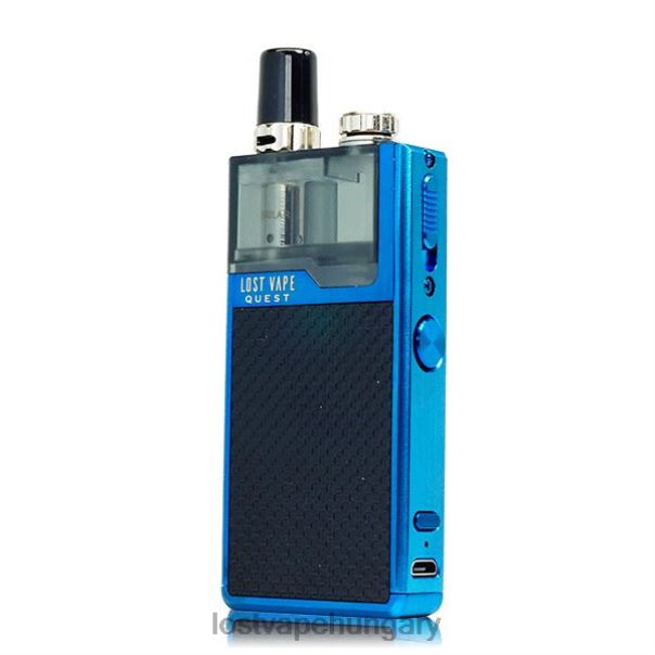 Lost Vape Quest orion q pod készülék teljes készlet kék/fekete szövésű 42N4D465 - Lost Vape Disposable