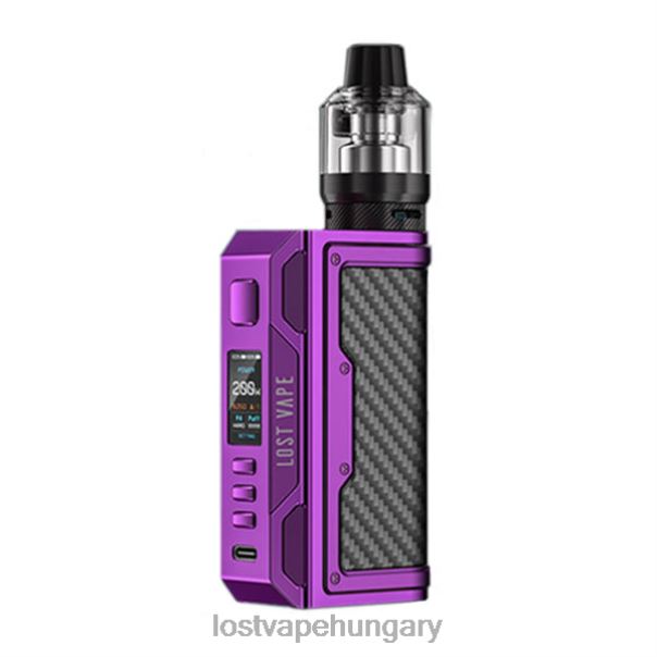 Lost Vape Thelema quest 200w-os készlet lila/szénszálas 42N4D147 - Lost Vape Magyarország