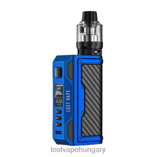 Lost Vape Thelema quest 200w-os készlet matt kék/szénszálas 42N4D138 - Lost Vape Budapest