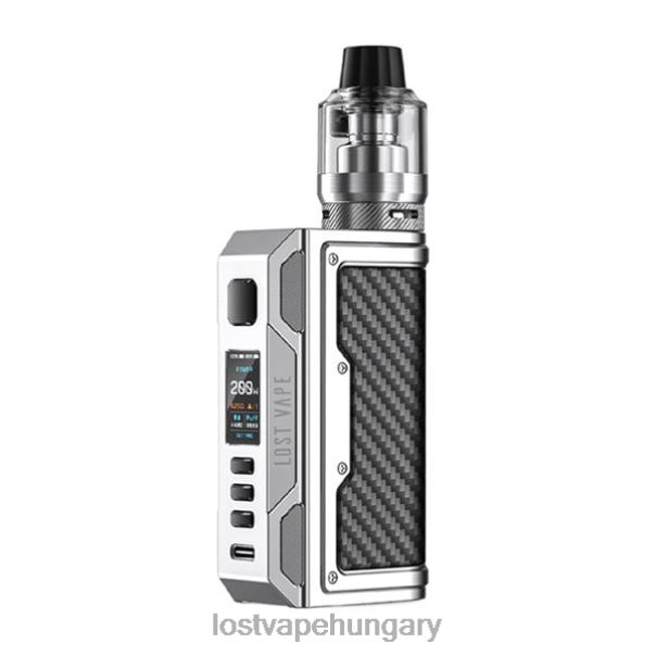 Lost Vape Thelema quest 200w-os készlet ss/szénszál 42N4D140 - Lost Vape Customer Service