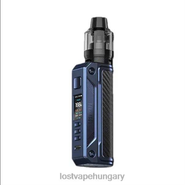 Lost Vape Thelema solo 100w-os készlet sierra blue/karbonszál 42N4D173 - Lost Vape Wholesale