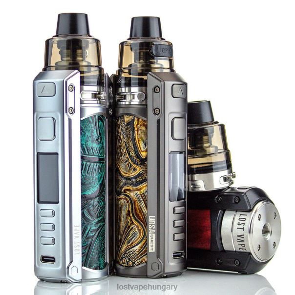 Lost Vape URSA Quest multi kit | 100w fekete/krokodilbőr 42N4D15 - Lost Vape Disposable