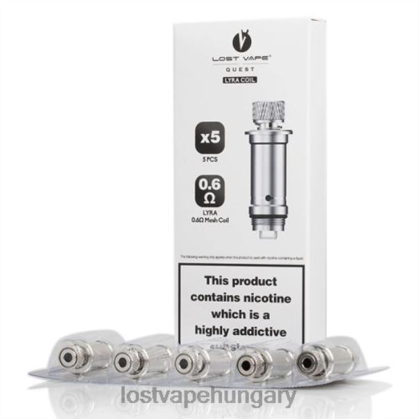 Lost Vape Lyra cseretekercsek (5 db) háló tekercs 0,6 ohm 42N4D391 - Lost Vape Contact Magyarország