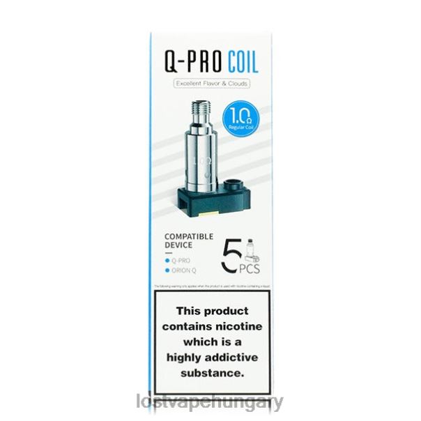 Lost Vape Orion q-pro tekercsek (5 csomag) 1.ohm 42N4D409 - Lost Vape Pods Near Me
