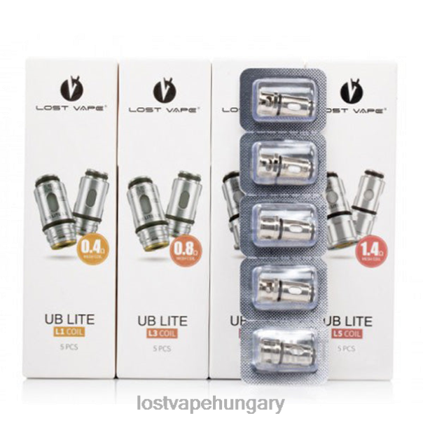 Lost Vape UB Lite tekercsek (5 db) l1 0,4 ohm 42N4D5 - Lost Vape Disposable