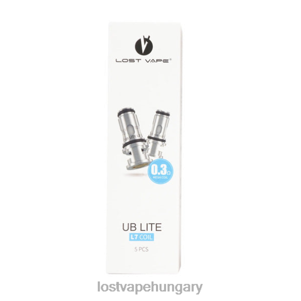 Lost Vape UB Lite tekercsek (5 db) l7 0,3 ohmos tekercs 42N4D120 - Lost Vape Customer Service
