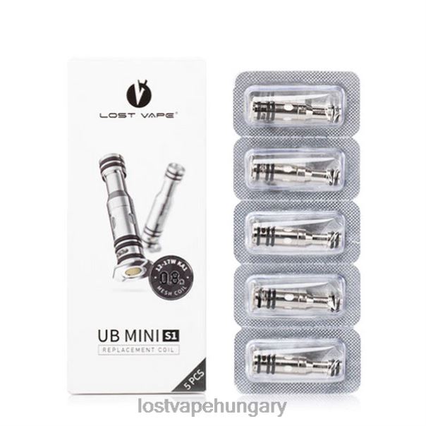 Lost Vape UB mini cseretekercsek (5 db) 0,8 ohm 42N4D8 - Lost Vape Budapest