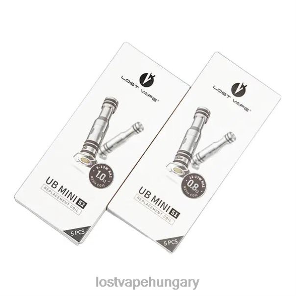 Lost Vape UB mini cseretekercsek (5 db) 0,8 ohm 42N4D8 - Lost Vape Budapest