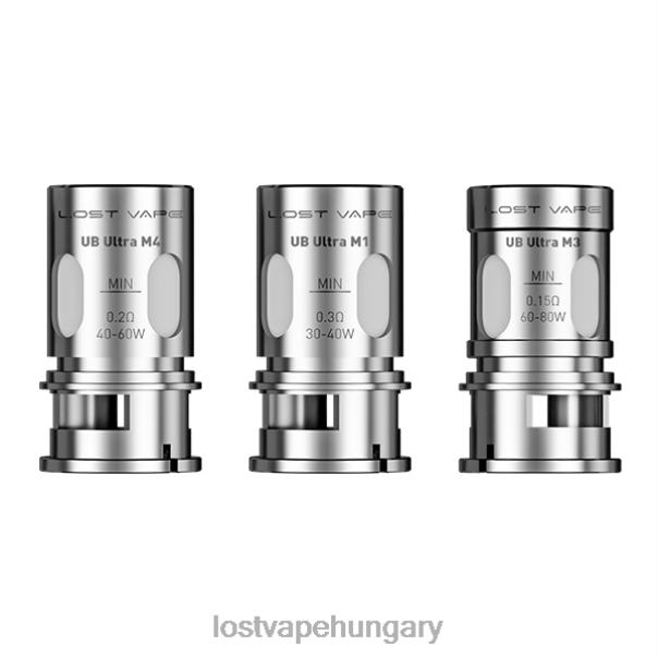 Lost Vape UB ultra tekercs sorozat (5 darabos) m1 0,3 ohm 42N4D130 - Lost Vape Customer Service