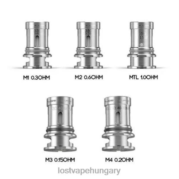 Lost Vape Ultra erősítő tekercsek (5 db) m3 0,15 ohm 42N4D344 - Lost Vape Review Magyarország