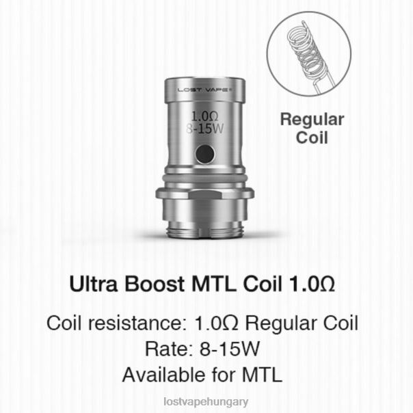 Lost Vape Ultra erősítő tekercsek (5 db) mtl v2 1.ohm 42N4D350 - Lost Vape Customer Service