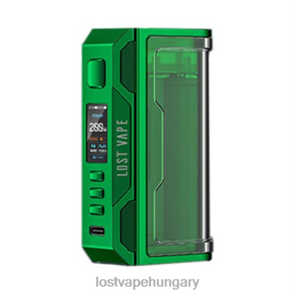 Lost Vape Thelema quest 200w mod zöld/tiszta 42N4D185 - Lost Vape Disposable