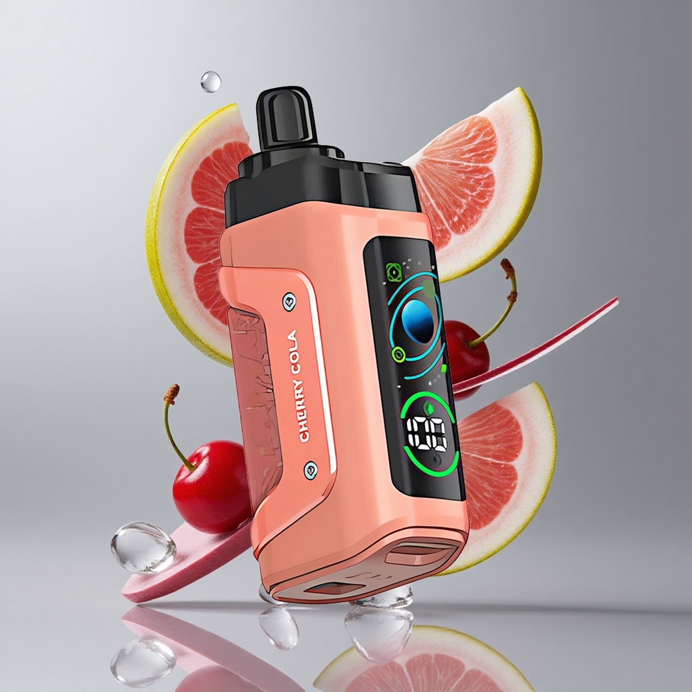 Razz Bar 45000 Puffs Eldobható vape Meggy Kóla és Áfonya