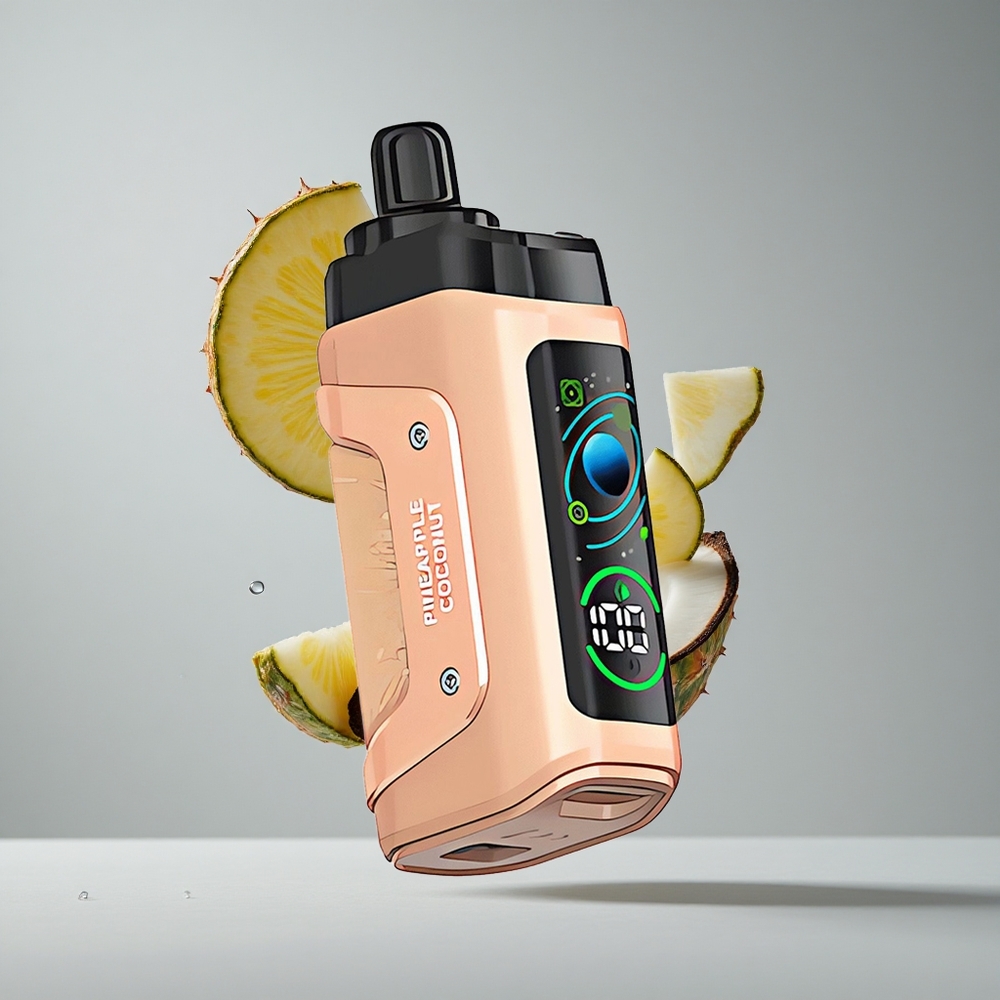 Razz Bar 45000 Puffs Elszívható E-szigi Ananász-Kókusz Beállítható Légáramlással