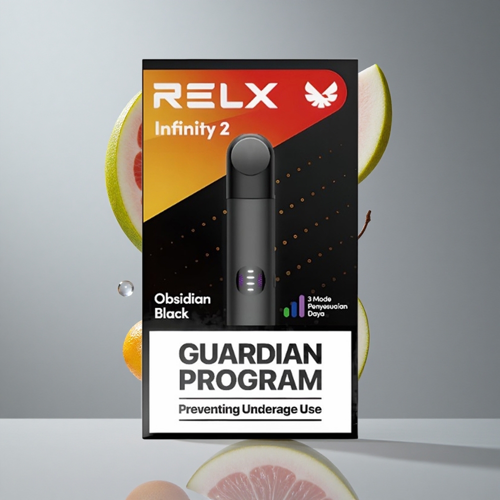 RELX Infinity 2 600-650 Puffs Darkaszürke