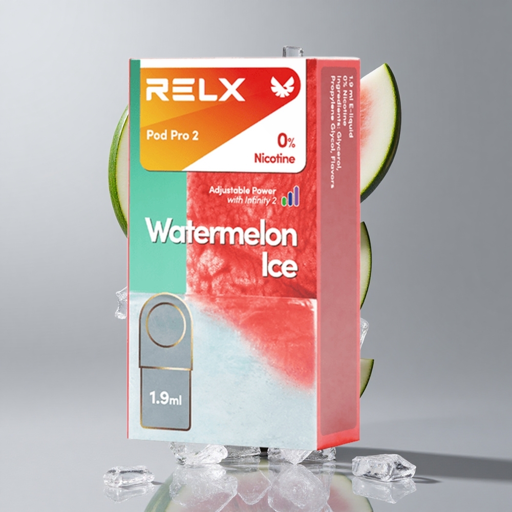 RELX Pod Pro 2 600 Puffs Görögdinnye Jég 0 mg/ml nikotin