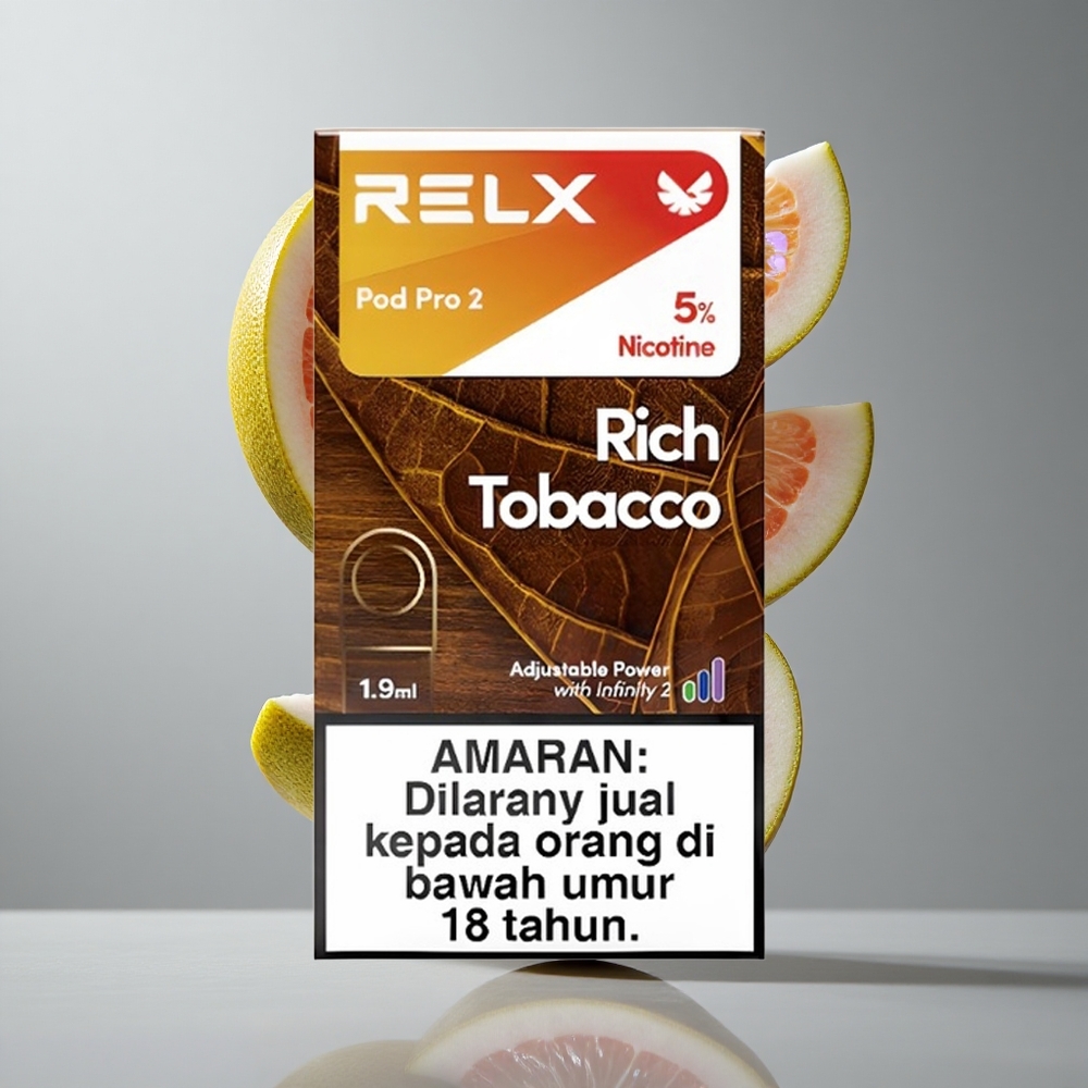 RELX Pod Pro 2 600 Puffs Gazdag Dohány