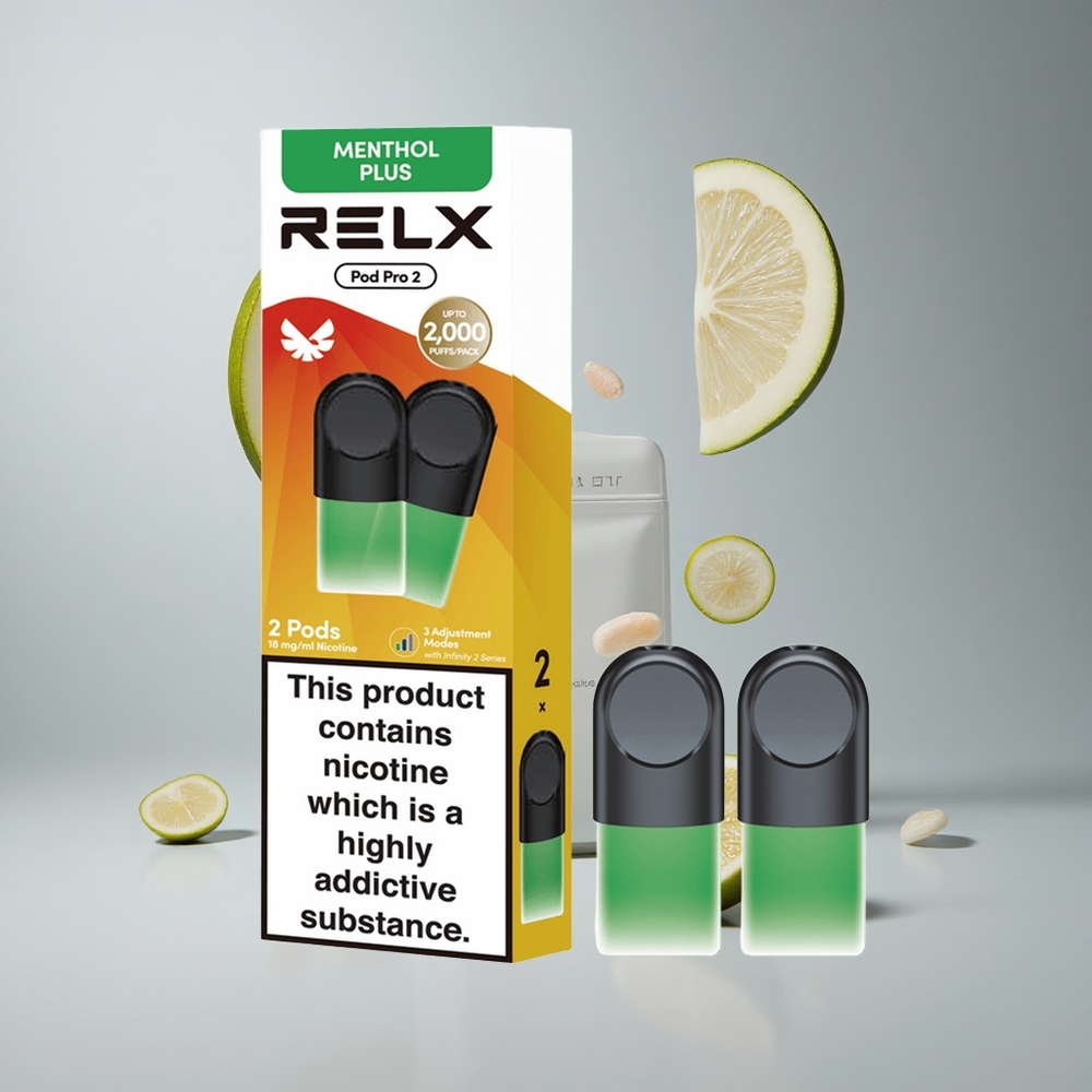 RELX Pod Pro 2 600 Puffs Menta-Mentol Plus 1,9ml