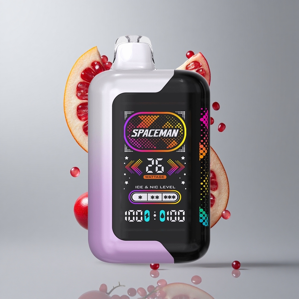 SMOK SPACEMAN SP40000 Eldobható E-cigaretta Cseresznye-Gránátalma 40000 Puffs, 20ml E-lévy