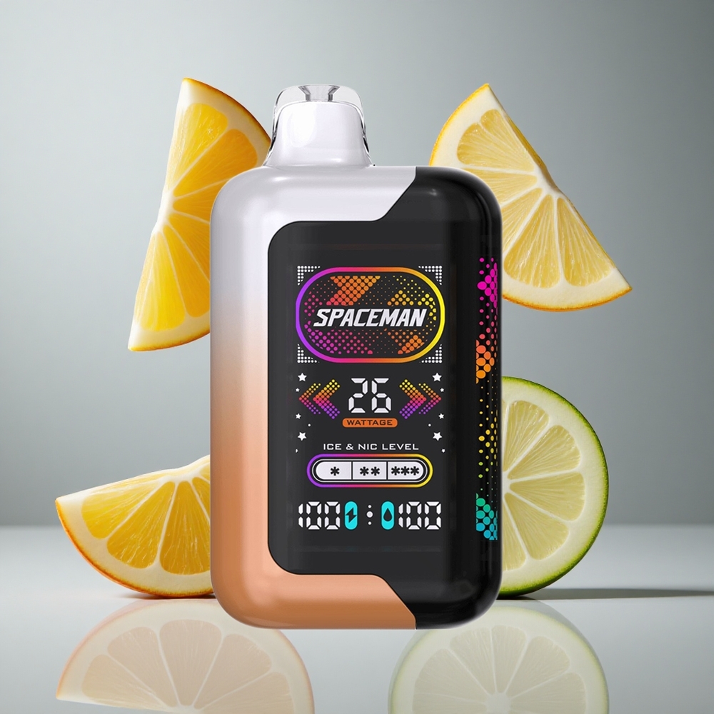 SMOK SPACEMAN SP40000 Eldobható E-cigaretta Savanyú Mango Méz Harmat – 40000 Puffsölés, 20ml E-lélegzet