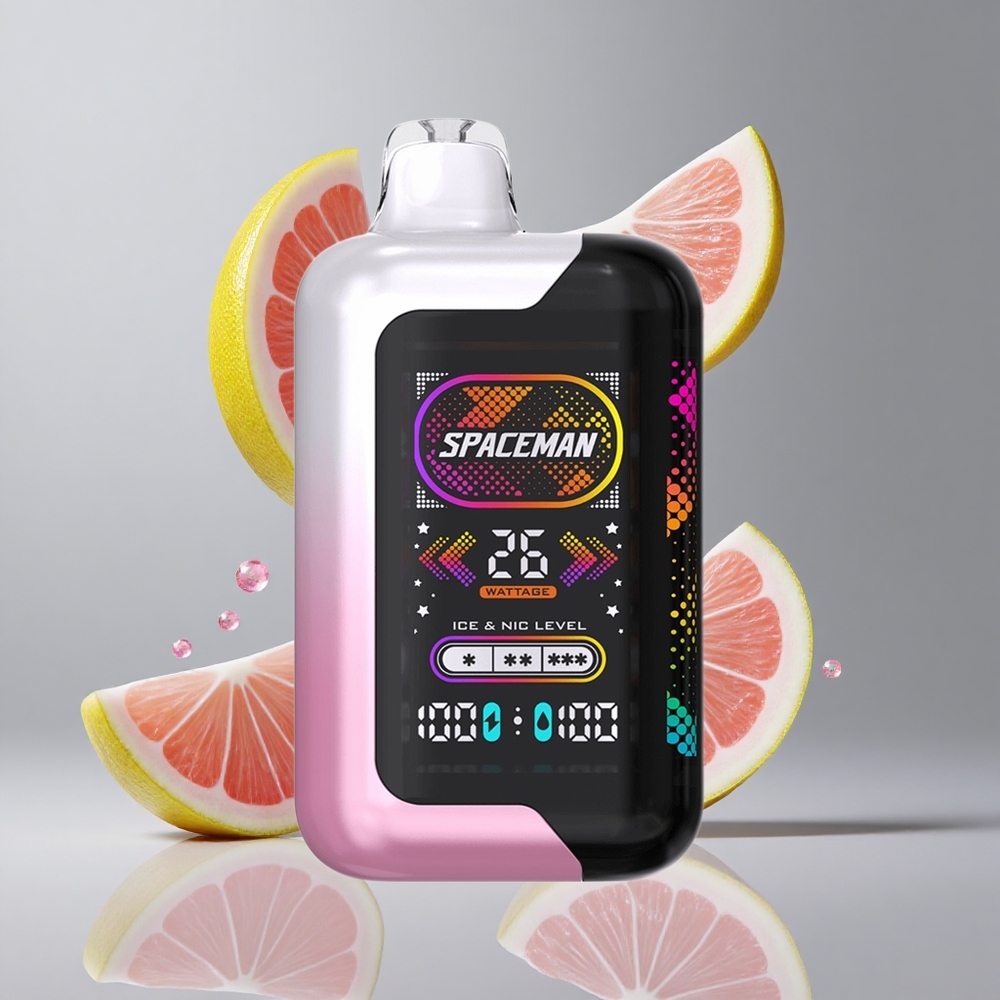 SMOK SPACEMAN SP40000 Eldobható Vape Rózsaszín Limonádé 40000 Puffs és 20ml E-Likvid